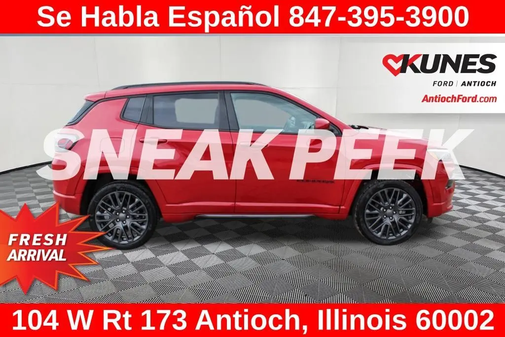 Used 2022 Jeep Compass Limited with VIN 3C4NJDCB0NT203584 for sale in Antioch, IL