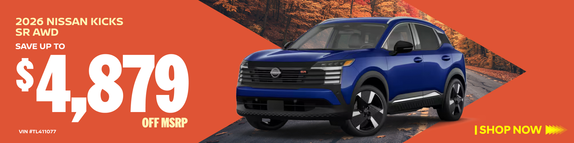 2026 NISSAN KICKS SR AWD