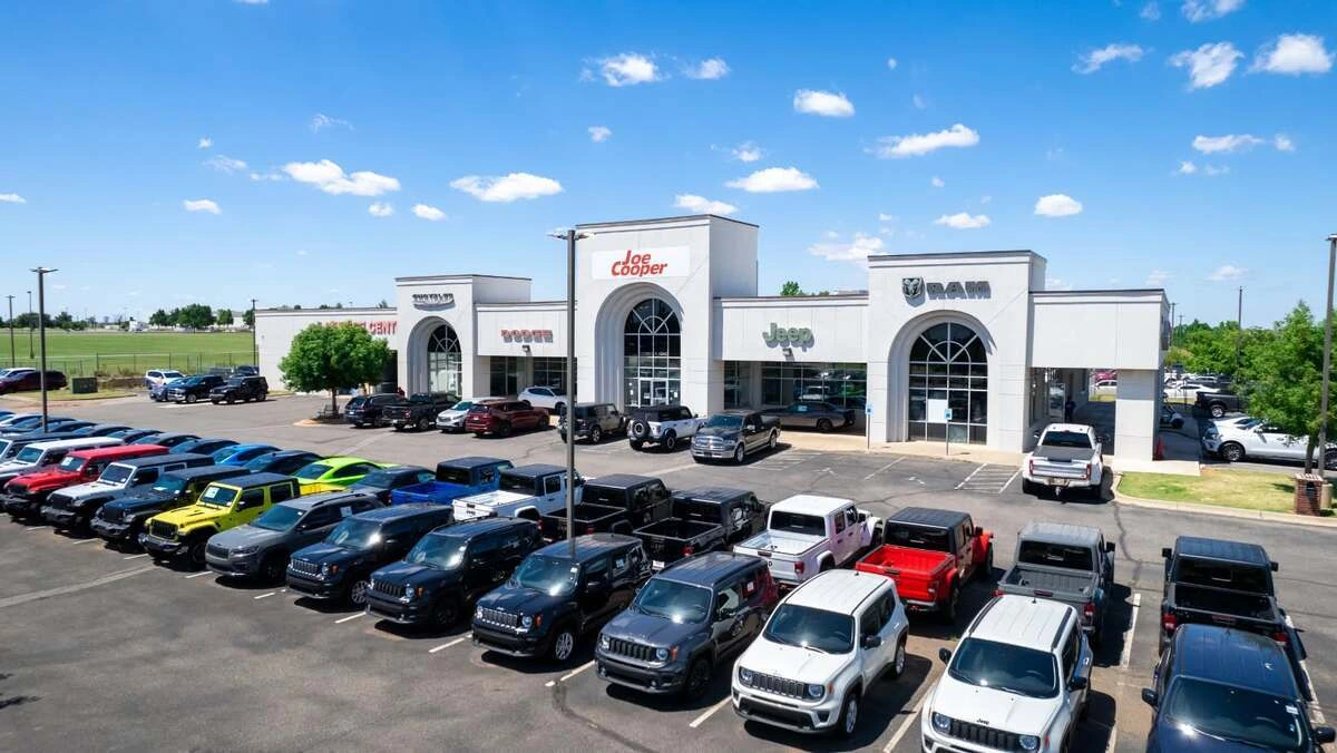 Trade-in appraisal at Joe Cooper Chrysler Dodge Jeep RAM of Yukon