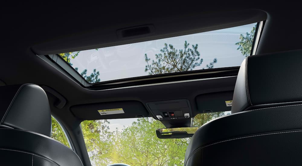 Open sunroof in a 2026 Honda Civic Hatchback