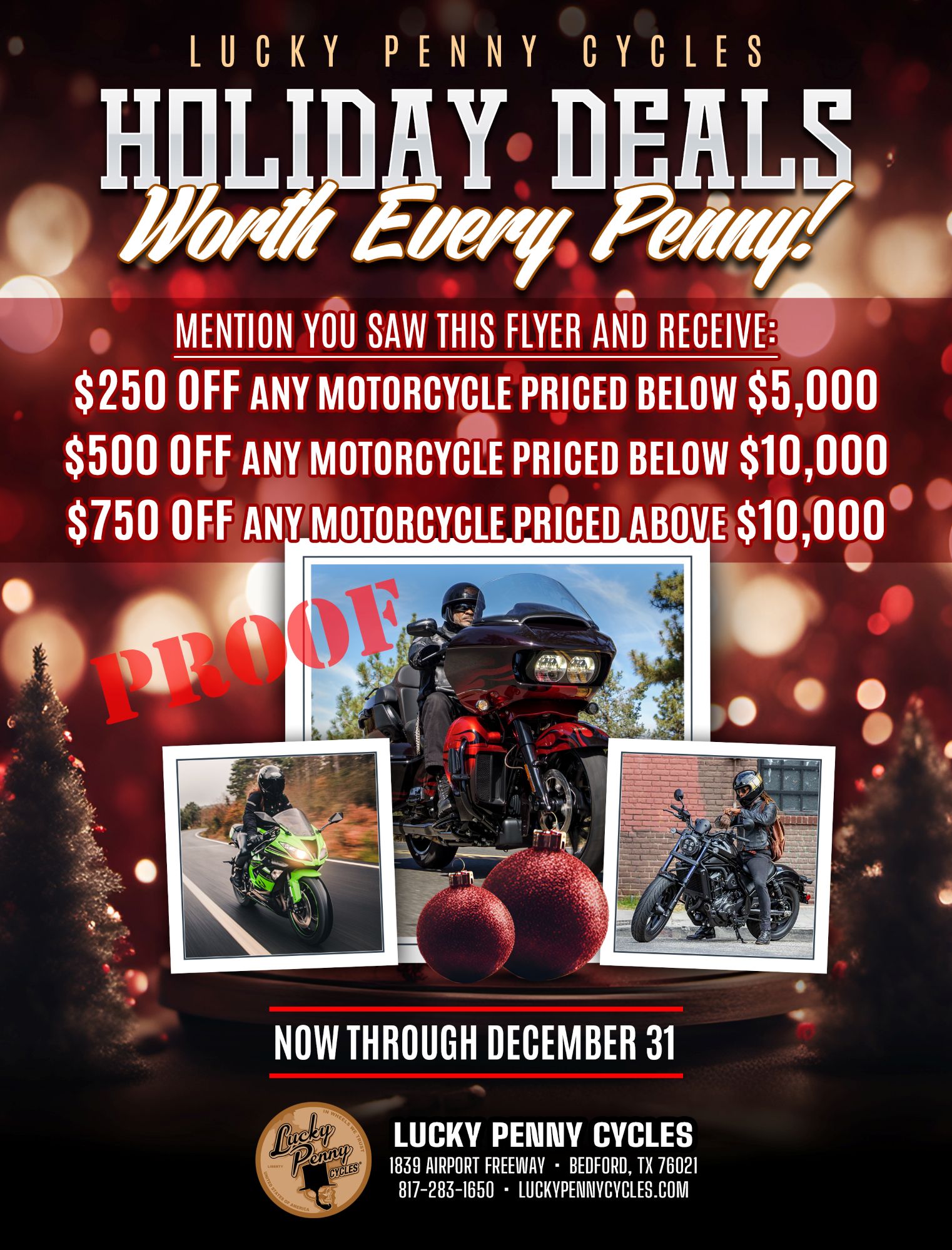 Holiday Deals Worth Every Penny!