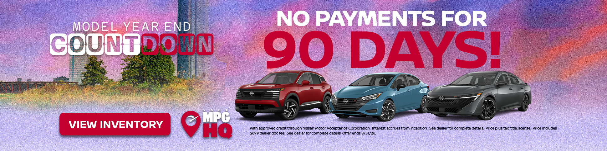 No Payments for 90 Days