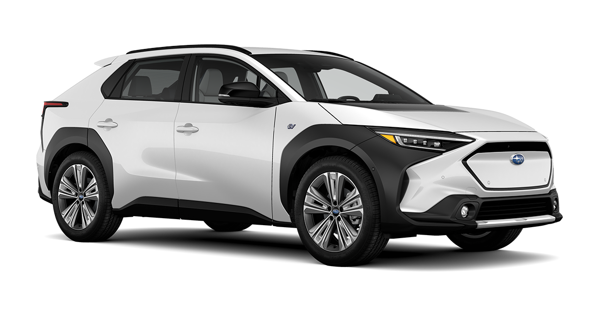 2025 Solterra Limited shown in Cosmic White Pearl.
