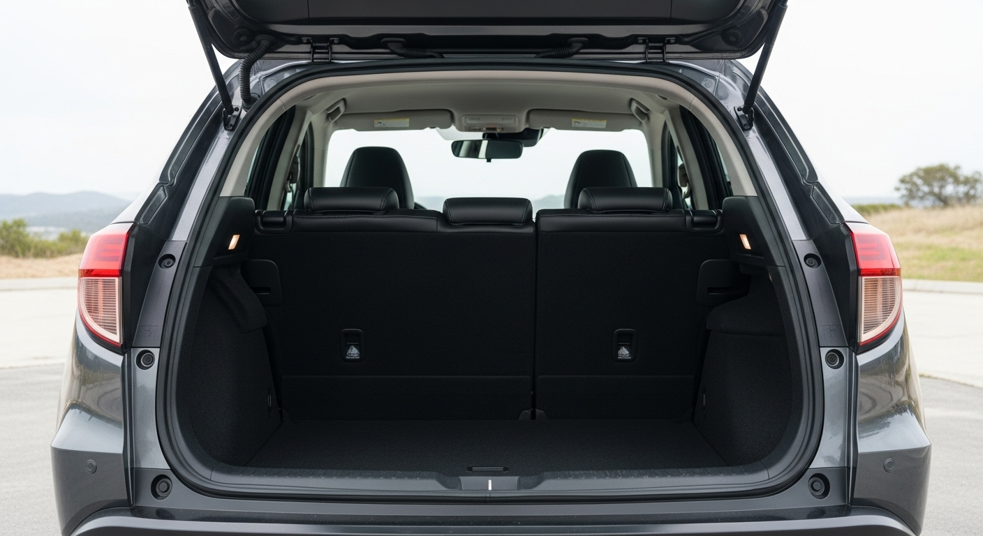Explore the 2025 Honda HR-V's cargo space and find out how it can fit your lifestyle in Pittsfield, IL. Check availability and learn more about our financing options at Kunes Honda of Quincy.