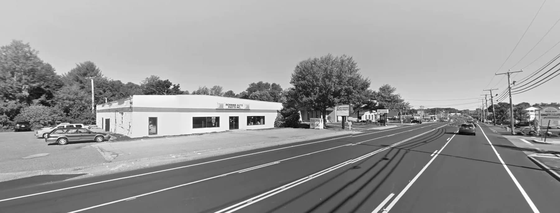 converted barn on Court Street to Portsmouth Avenue in what is now the Robbins Auto Parts Building