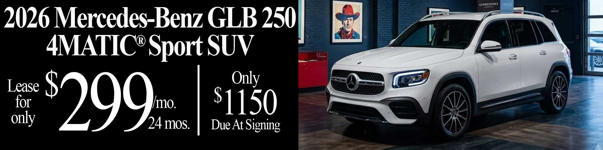2026 Mercedes-Benz GLB 250 4MATIC Sport SUV