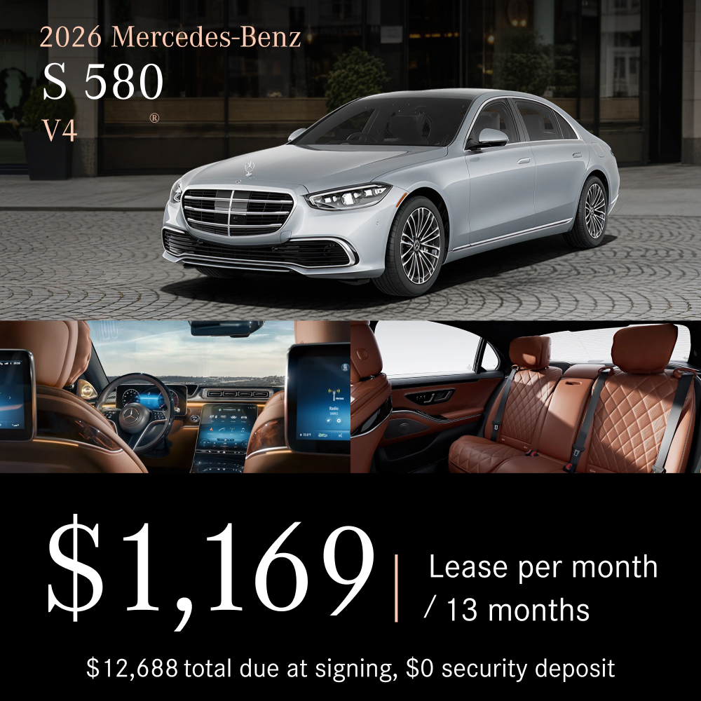 2026 Mercedes-Benz S 580 V4