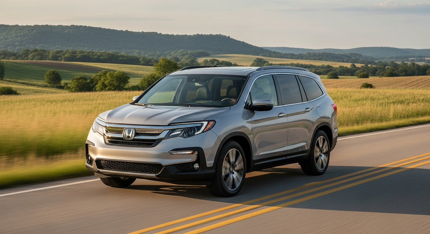 The 2025 Honda Pilot offers a spacious interior with versatile seating configurations, accommodating up to eight passengers. Ideal for families and adventurers in Paloma, IL, the Pilot ensures comfort and flexibility for all your journeys.