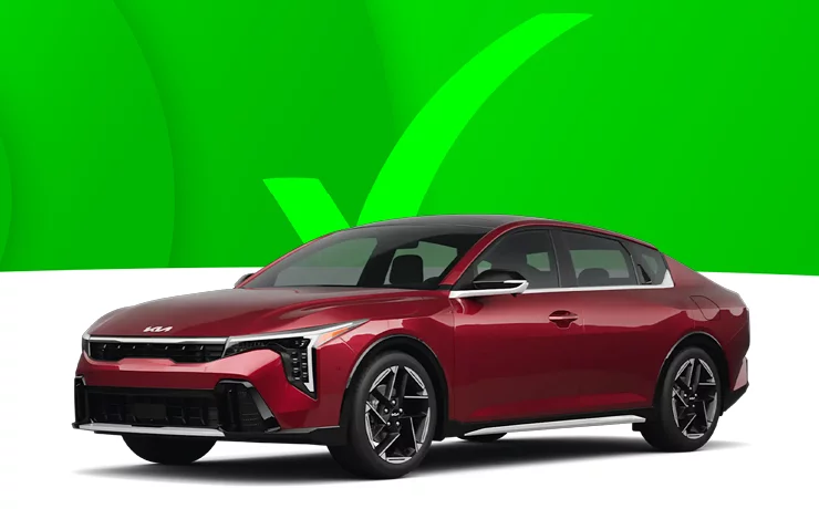 2025 Kia K4 LXS   Lease for $49 per month for 24 months with 3,999 due at signing