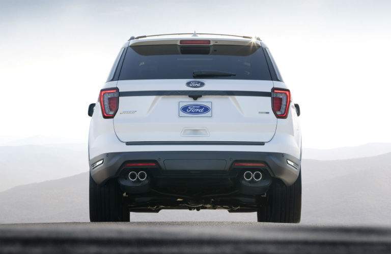 2018 Ford Explorer rear exterior