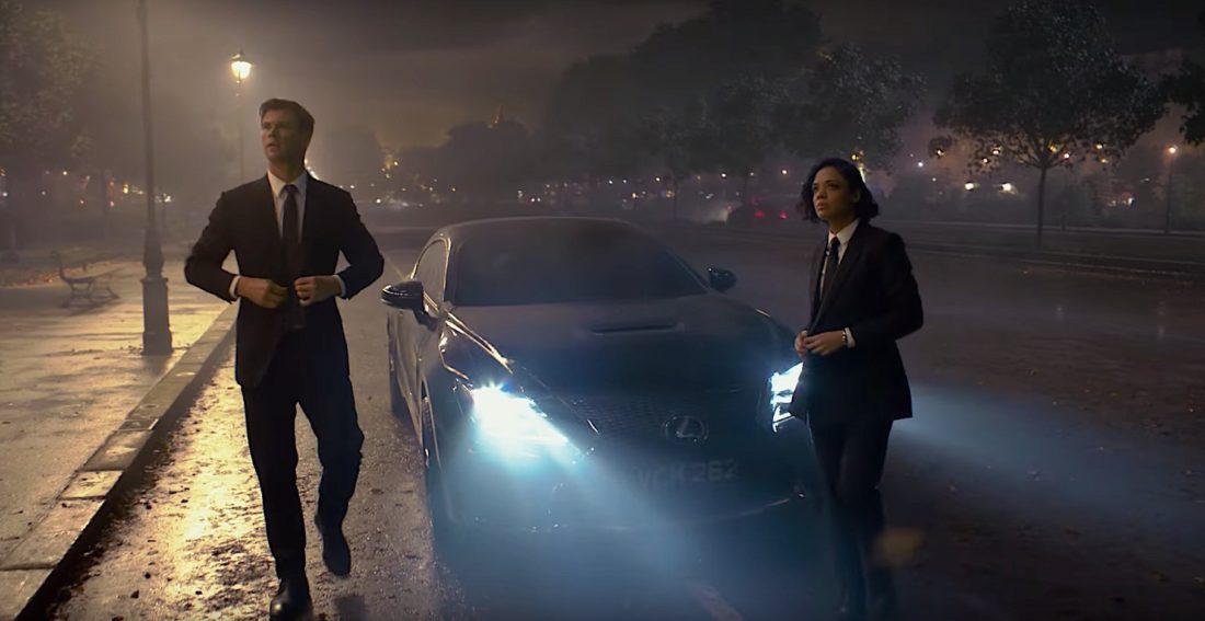 The 2020 Lexus RC F kicks some alien tail in the upcoming Men In Black International movie