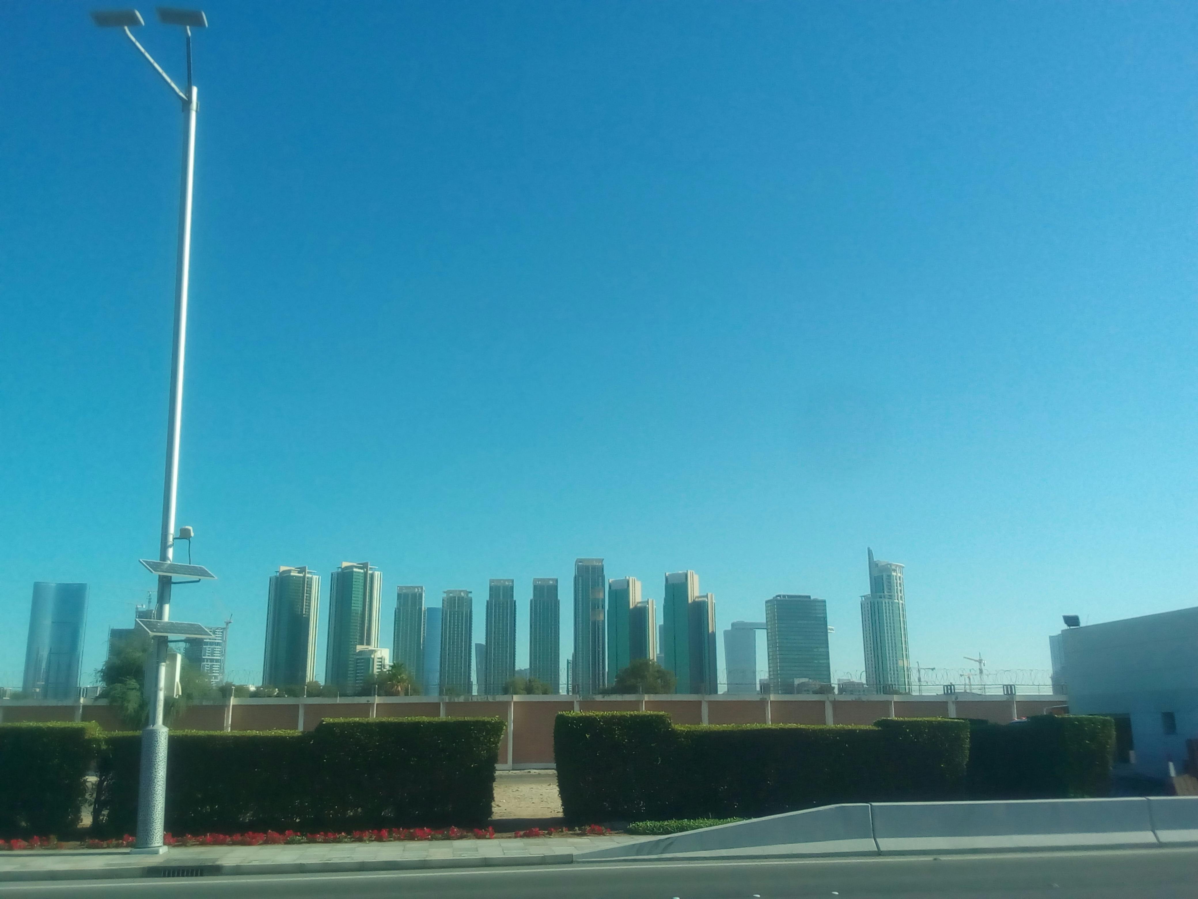 Dealership lot with trucks and SUVs