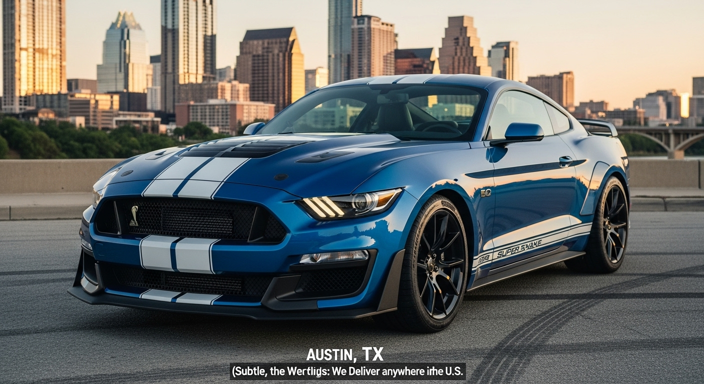 Explore the 2021 Shelby Mustang Super Snake lineup in Austin, TX. Learn about the specs, trims, and delivery options. We deliver anywhere in the U.S.