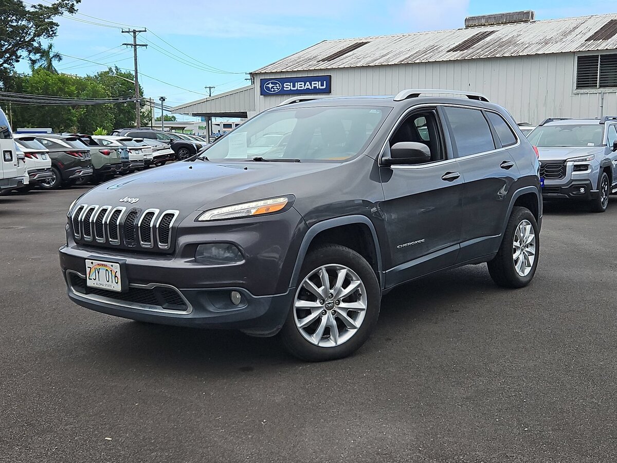 2014 Jeep Cherokee 4WD 4dr Limited at Big Island Motors (Hyndai) - Hilo, photo 1