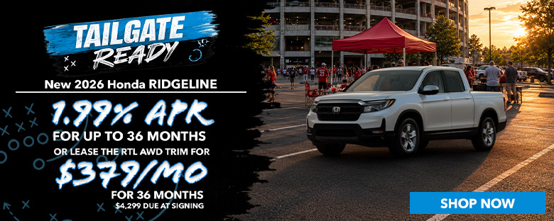 New 2026 Honda Ridgeline
