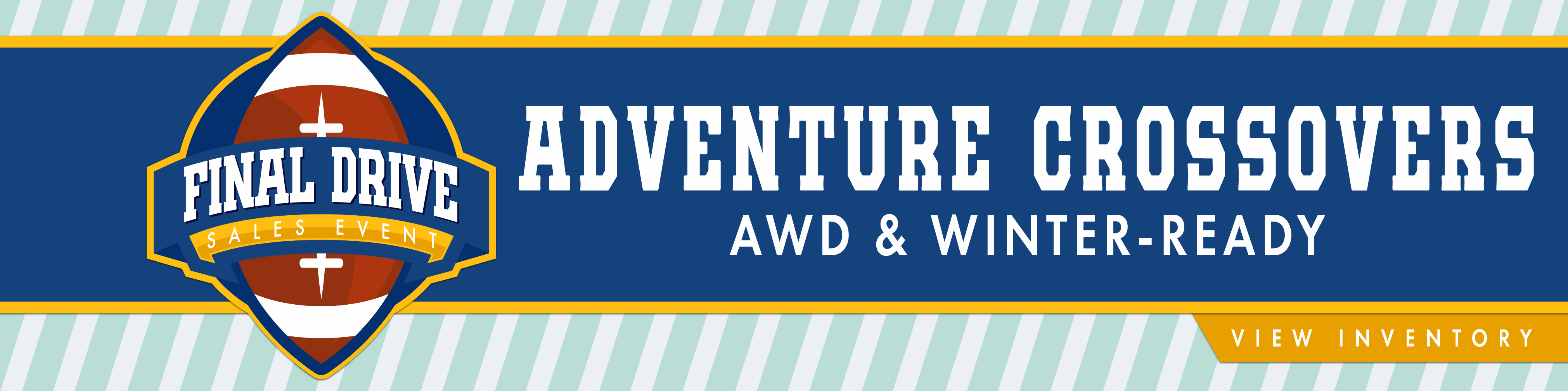 Adventure crossovers AWD and winter-ready
