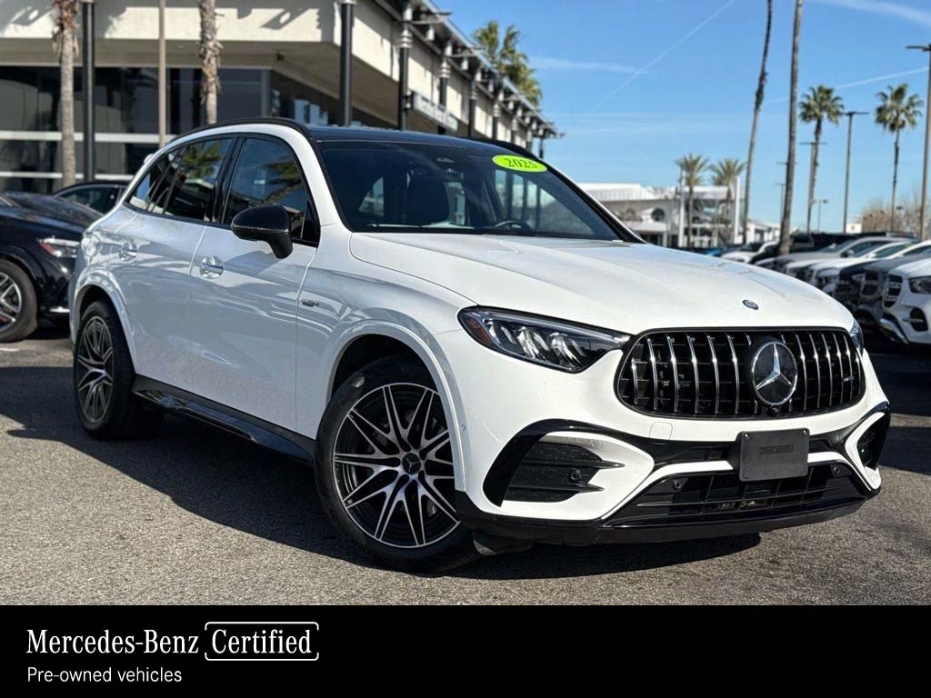 Certified Pre-Owned 2025 Mercedes-Benz GLC 43 AMG® 4MATIC® Sport Utility SUV