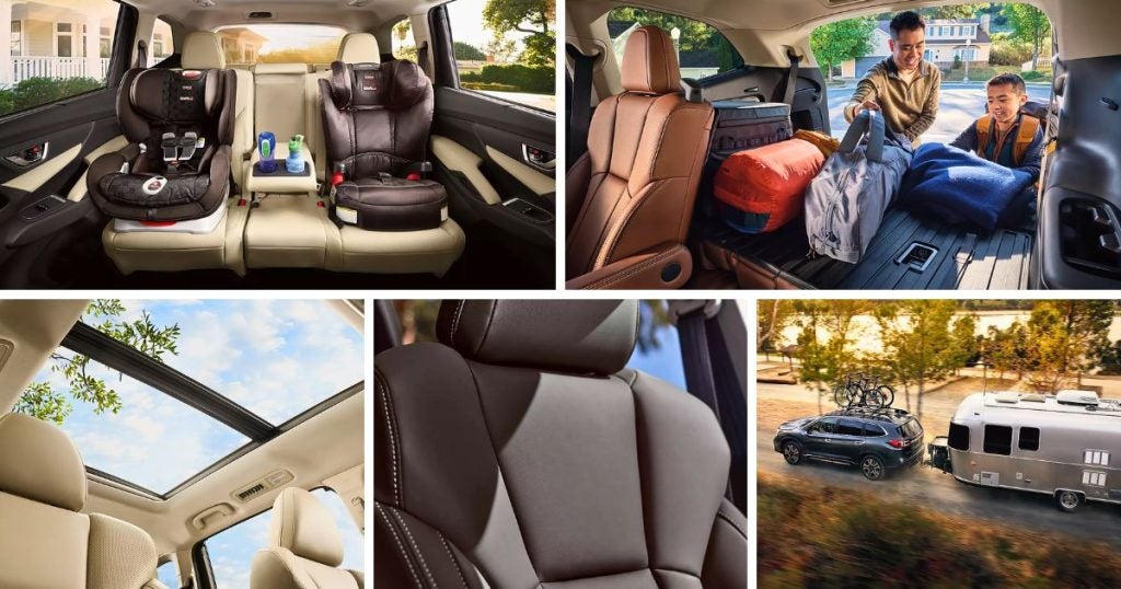 The dog-friendly exterior and interior features of the 2026 Subaru Ascent