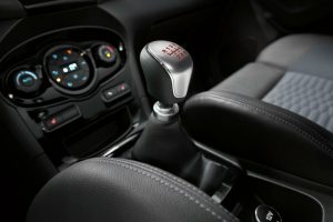 gear shift in a 2019 Ford Fiesta ST