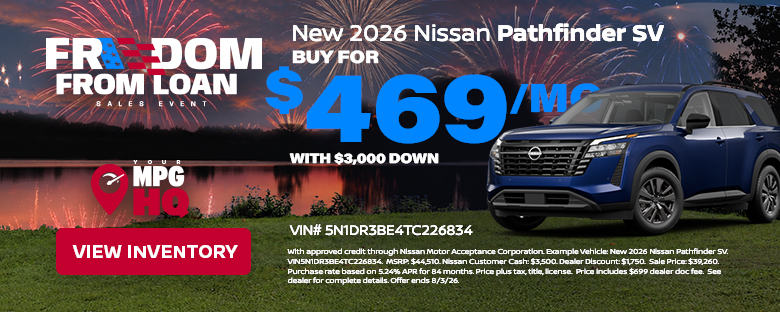 New 2026 Nissan Pathfinder