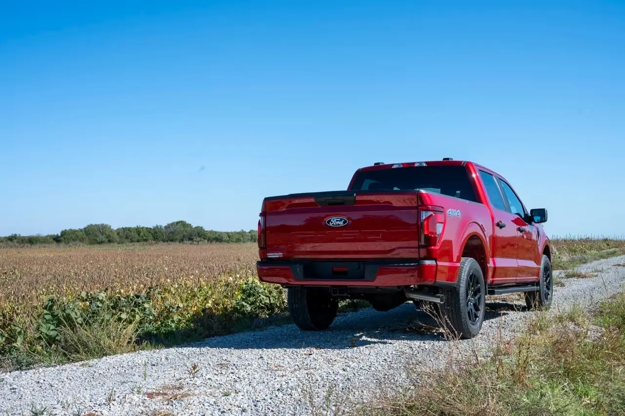 New Ford F-150 on a country road in Augusta, KS