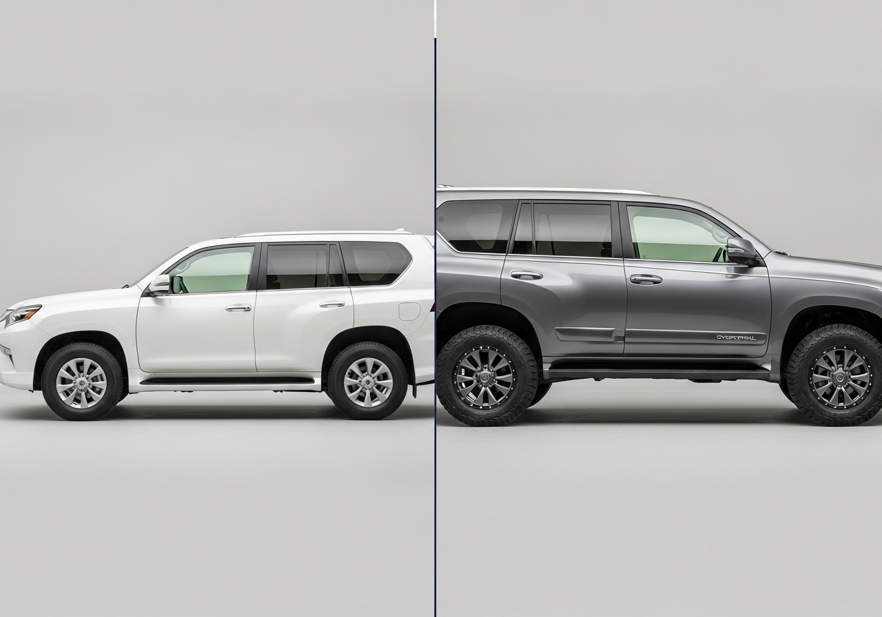 2026 Lexus GX Overtrail stance detail