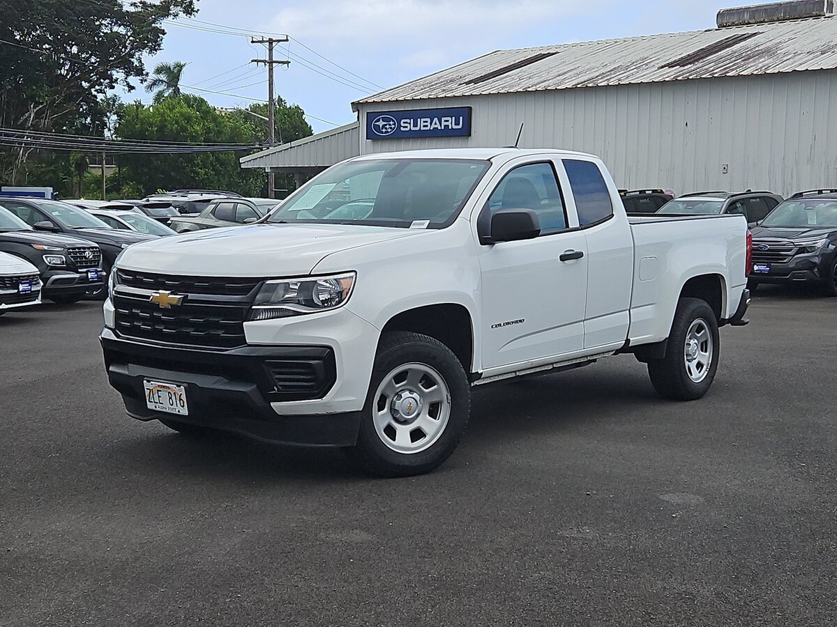 2022 Chevrolet Colorado 2WD Ext Cab 128 Work Truck at Big Island Motors (Hyndai) - Hilo, photo 1