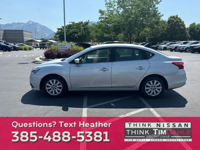 Used 2019 Nissan Sentra S with VIN 3N1AB7APXKY352887 for sale in South Jordan, UT