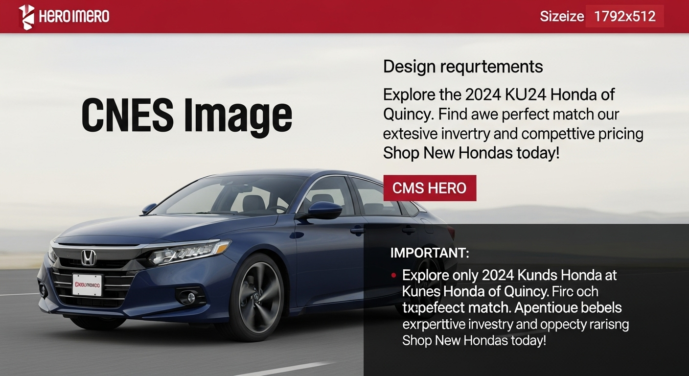 Explore the 2024 Honda Accord at Kunes Honda of Quincy. Find your perfect match with our extensive inventory and competitive pricing. Shop New Hondas today!