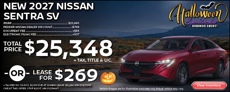 2026 Nissan Sentra SV