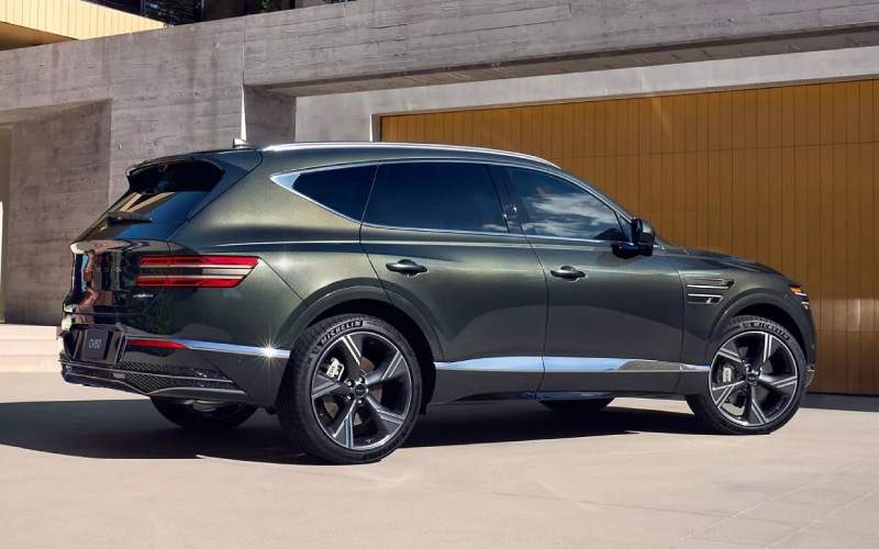Which 2026 Genesis GV80 wheel size rides best around Derby, KS?