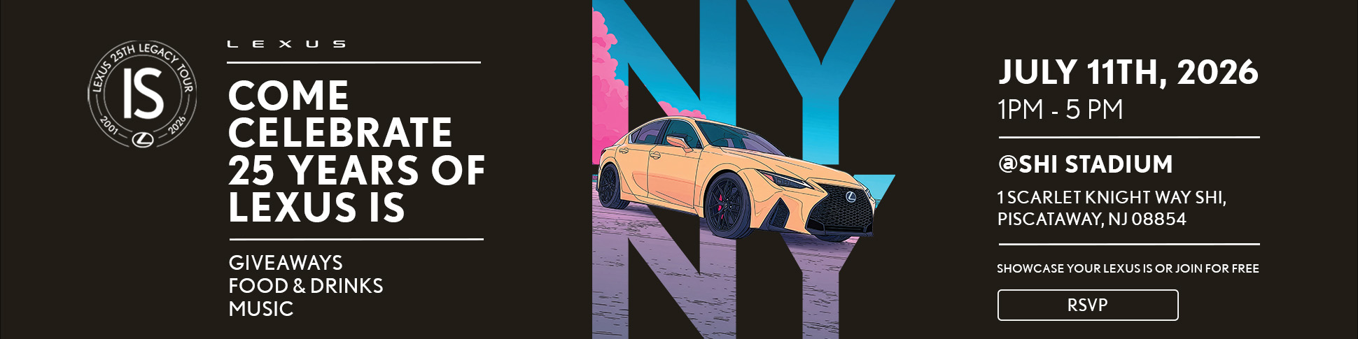 Lexus IS 25th Anniversary Tour