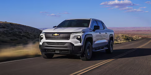 The 2024 Chevrolet Silverado EV WT trim.