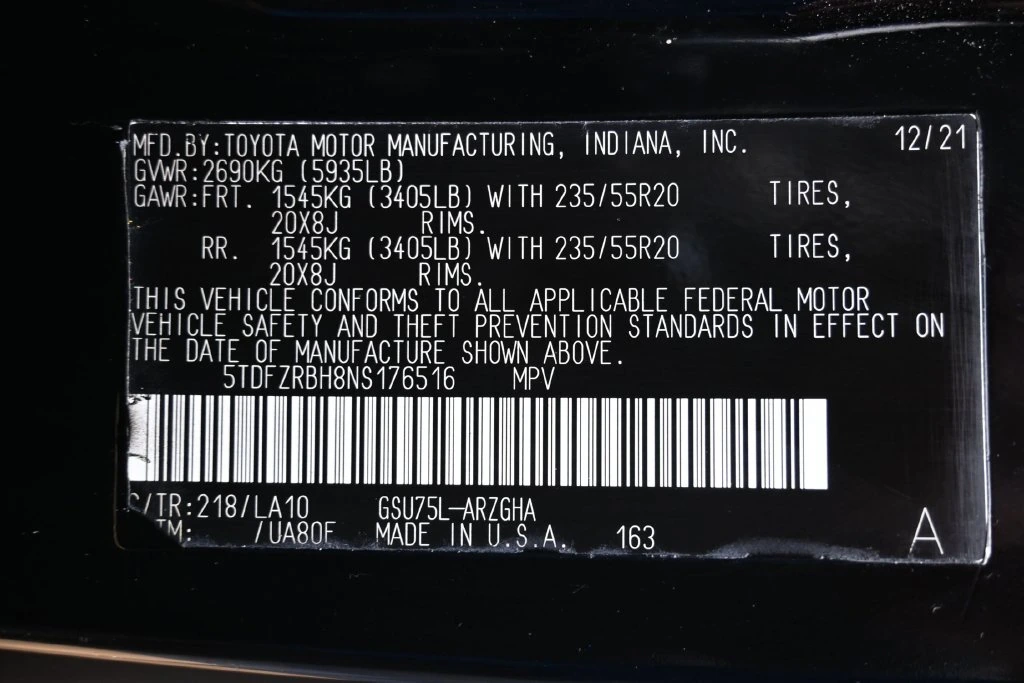 2022 Toyota Highlander Platinum - Photo 37