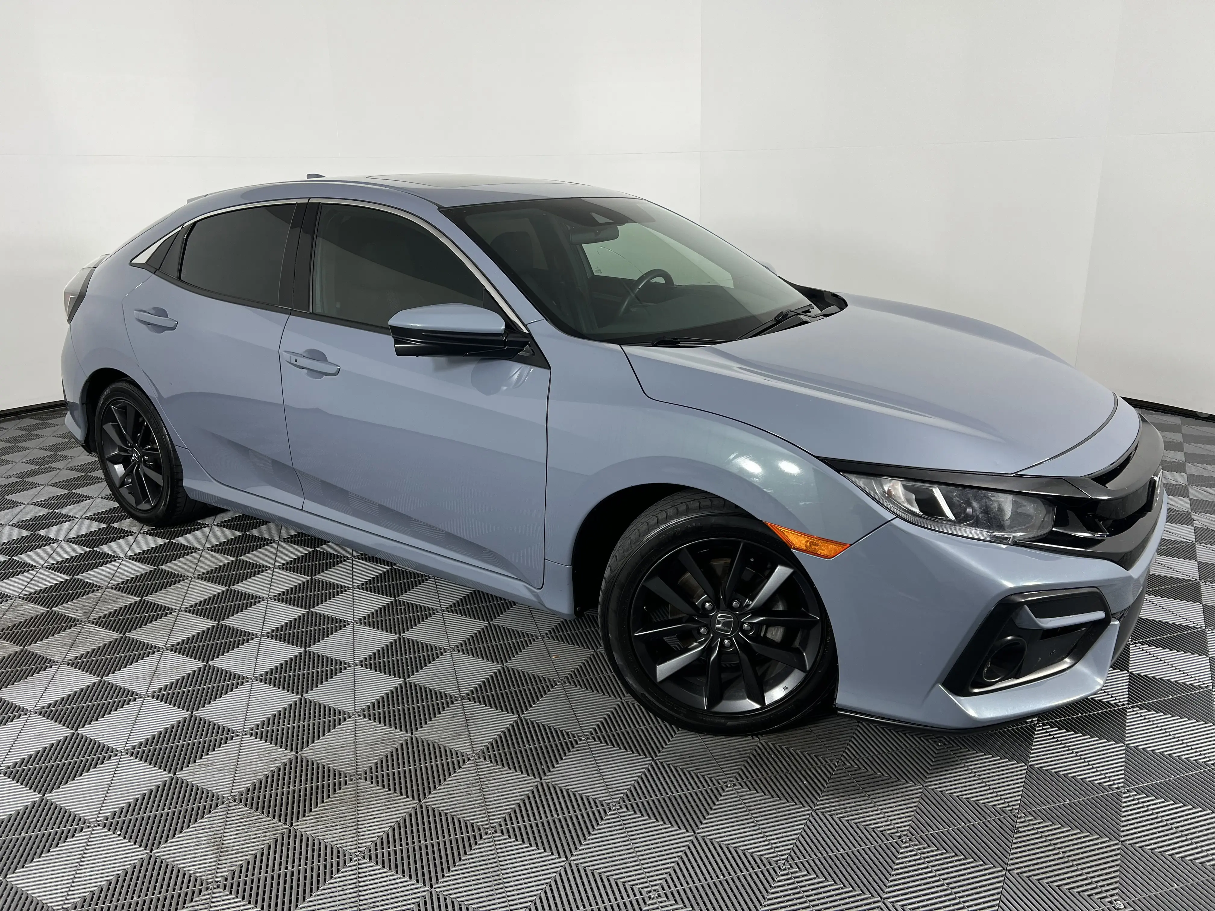 Used 2021 Honda Civic Hatchback EX with VIN SHHFK7H64MU221421 for sale in Farmington, UT