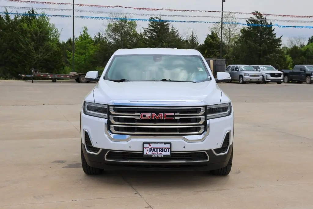 Used 2022 GMC Acadia SLE with VIN 1GKKNKL40NZ132199 for sale in Bartlesville, OK