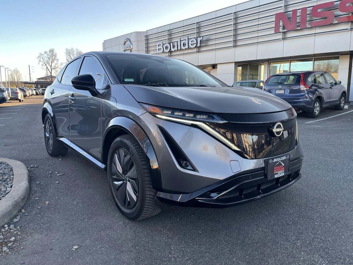 Certified 2023 Nissan Ariya Engage+ with VIN JN1DF0BB1PM703241 for sale in Boulder, CO