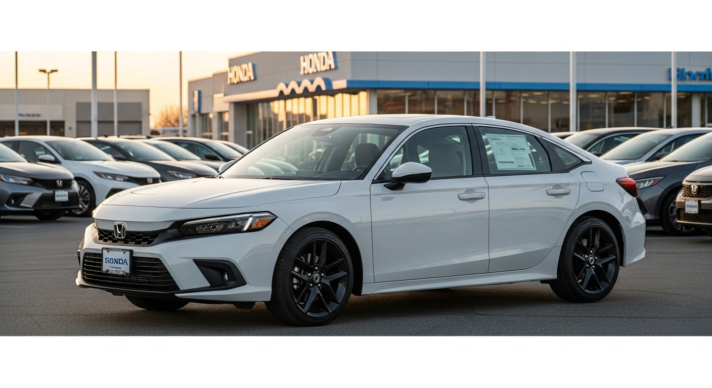 Explore the 2025 Honda Civic lineup at Kunes Honda of Quincy. Find your perfect match and drive away in style. Shop New Hondas today!