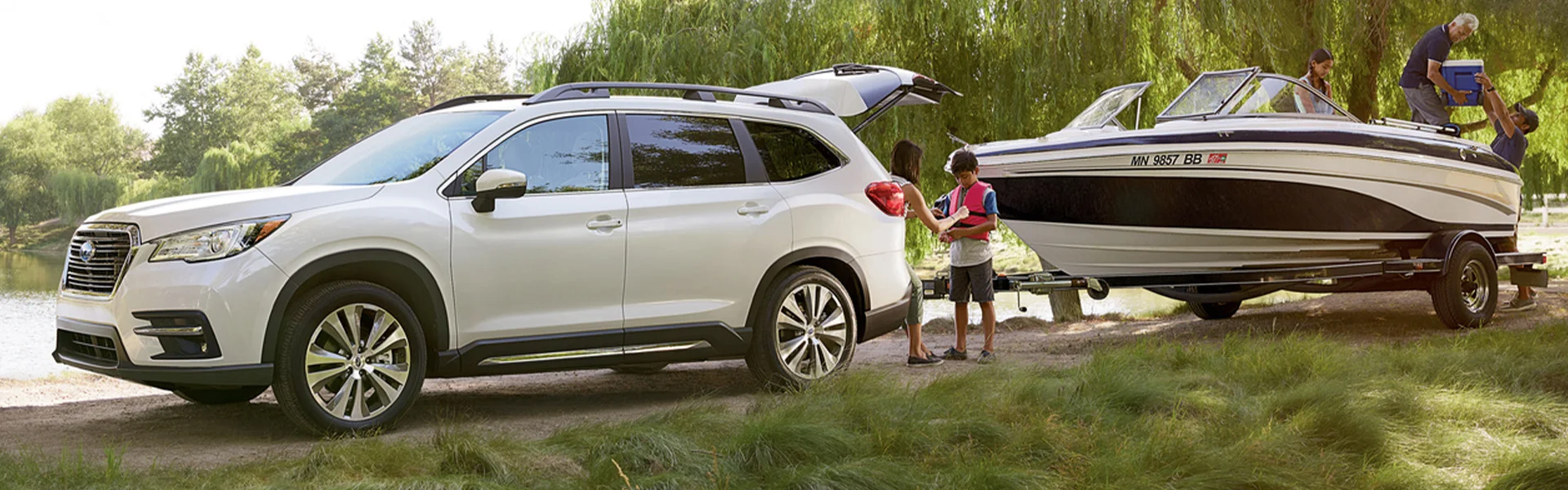 Subaru vehicle for the Express Store online buying experience