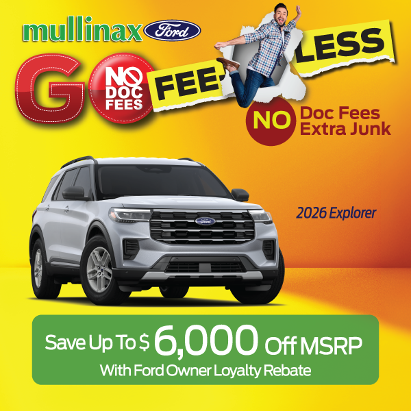 2026 Explorer: Save up to $6,000 off MSRP