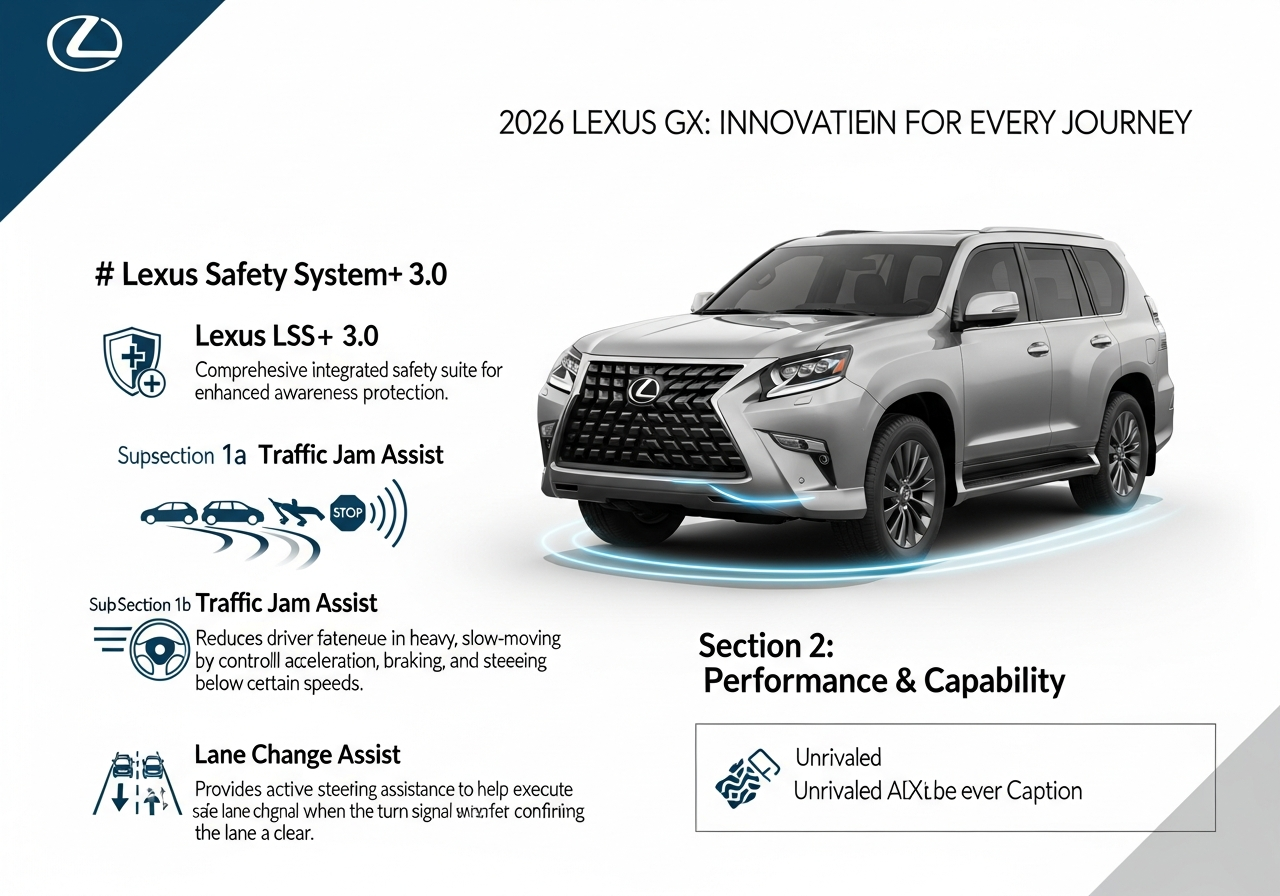 2026 Lexus GX Overtrail+ exterior with bi-tone roof