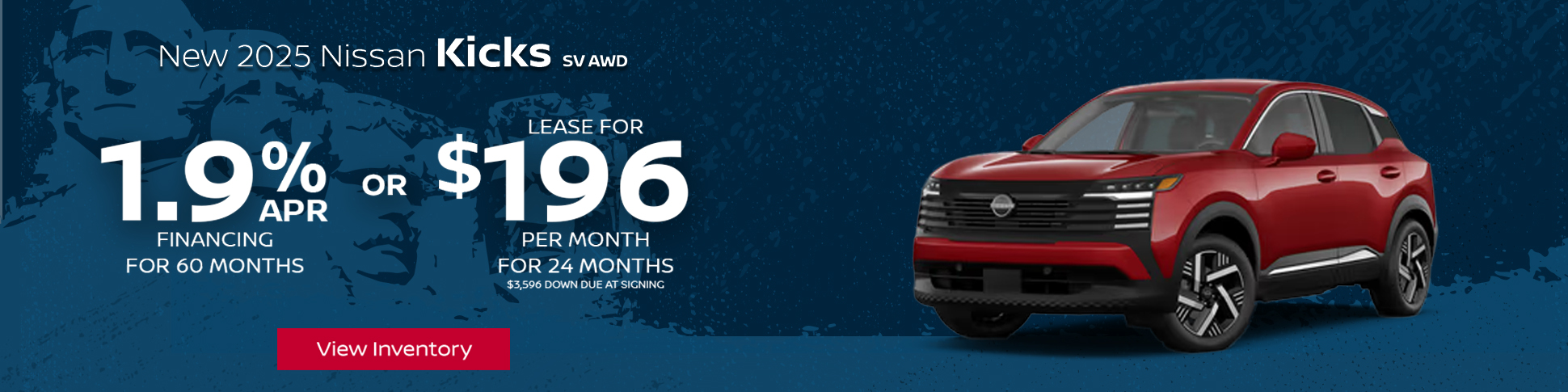 2025 Nissan Kicks SV payment – Greensboro, NC