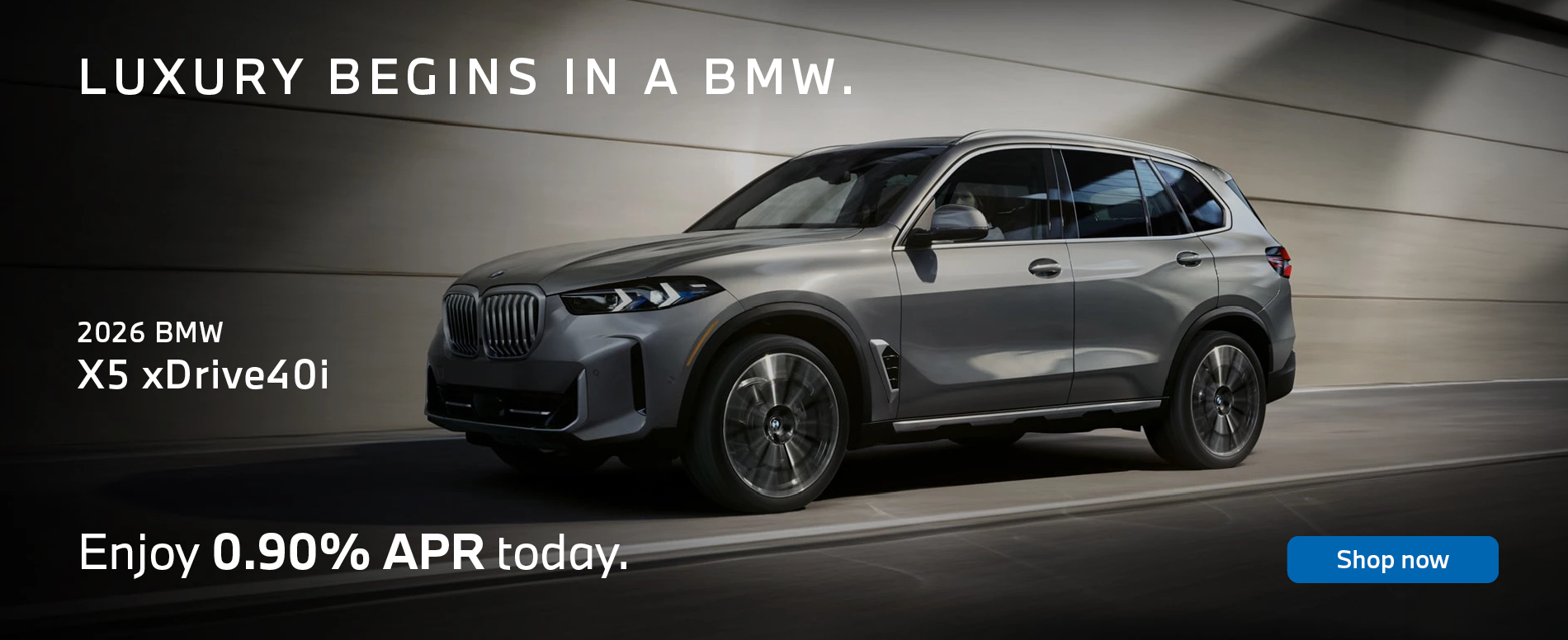2026 BMW X5 xDrive40i