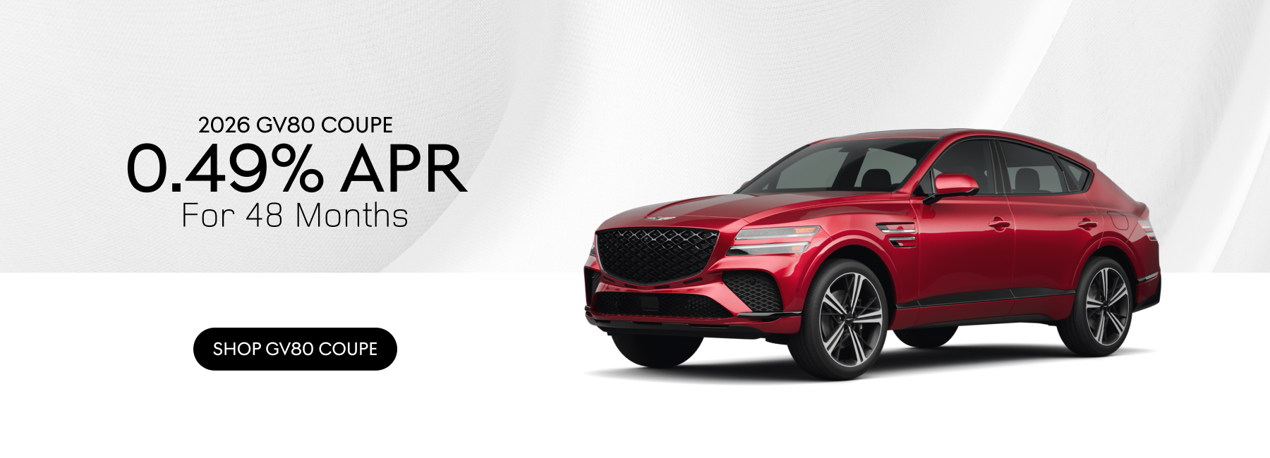 2026 GV80 COUPE Model