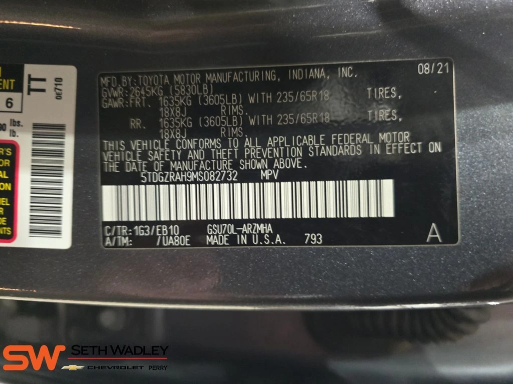 2021 Toyota Highlander XLE - Photo 36