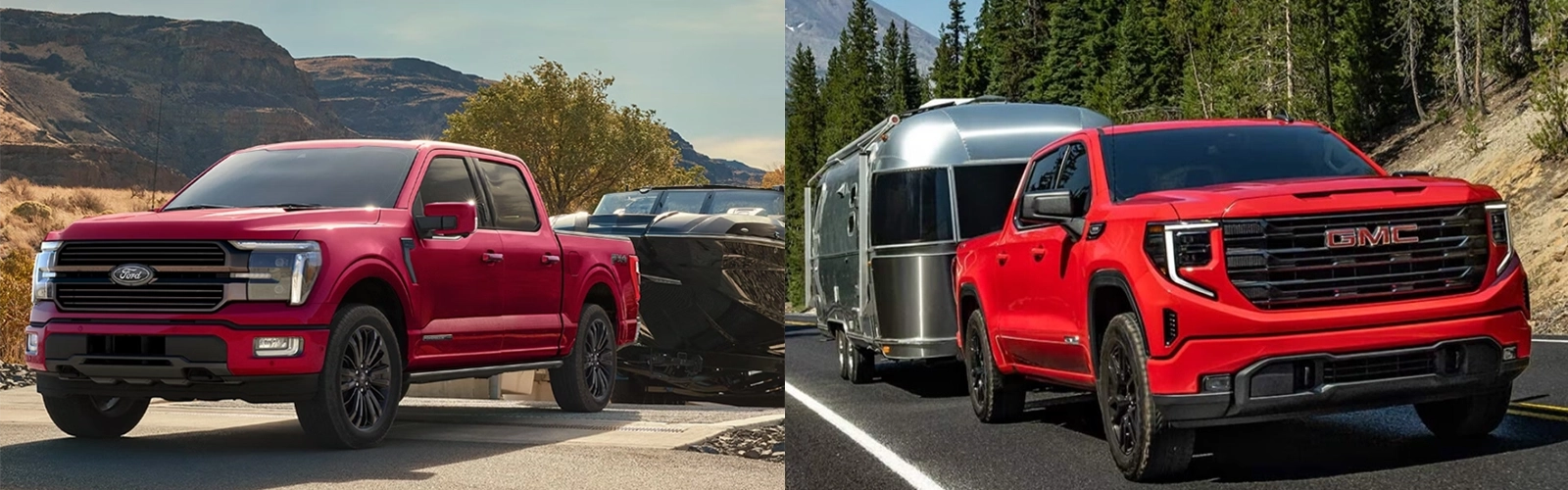 Ford F-150 vs GMC Sierra 1500 - Towing Comparison