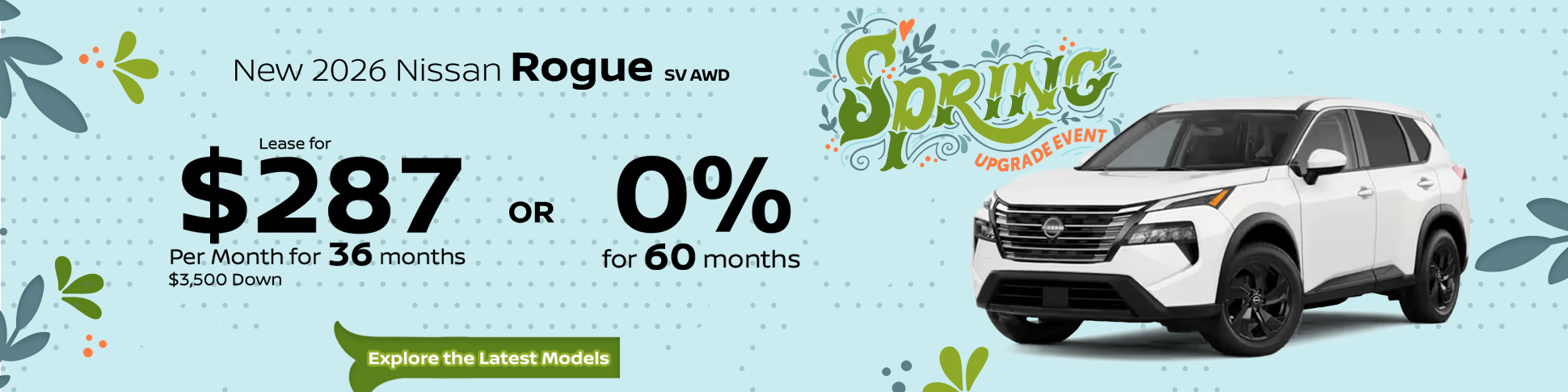 New 2026 Nissan Rogue SV AWD at Greensboro Nissan