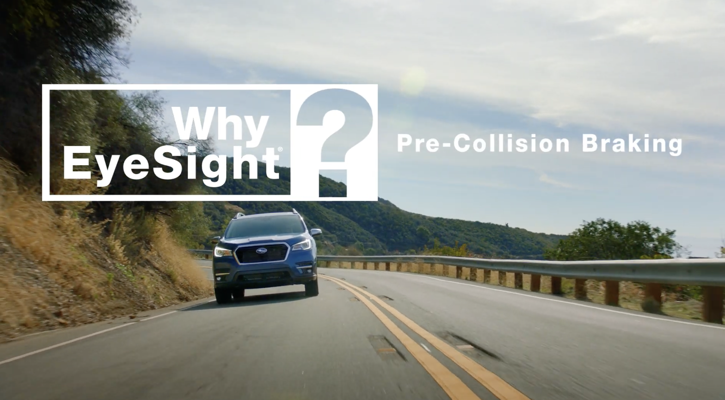 Why EyeSight Pre Collision Braking video cover