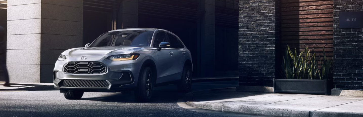 2025 Honda HR-V Sport shown above in Urban Gray Pearl.