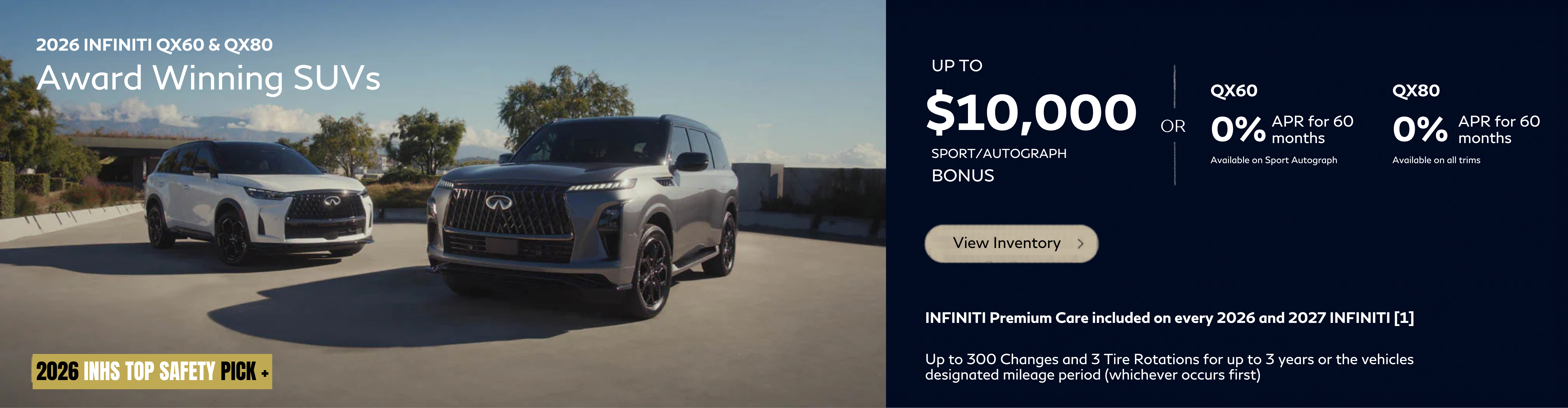 SD 2026 QX60 and QX80 APR